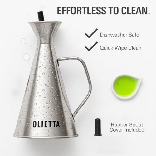 Olive Oil Dispenser Bottle (Gold / 25.4 Ounces)