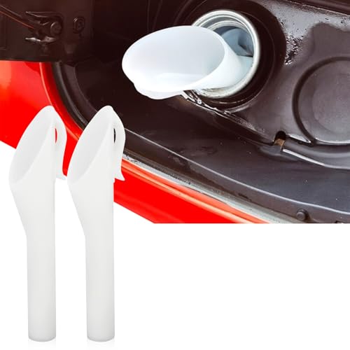 Capless Gas Tank Funnel 2PCS Fuel Funnel for Automotive Use for Ford Focus F150 Mercury Lincoln Mountaineer Mariner