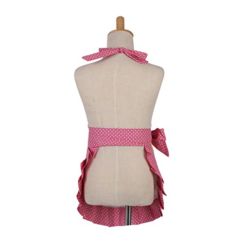 Kids Aprons for Girls with Pockets (Redcake-child)