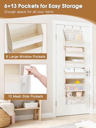 Over the Door Organizer (Beige / 1 PACK)