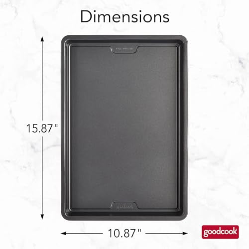 PRO Medium Baking Sheet Pan Nonstick Warp & Scratch (10 x 15-Inch)