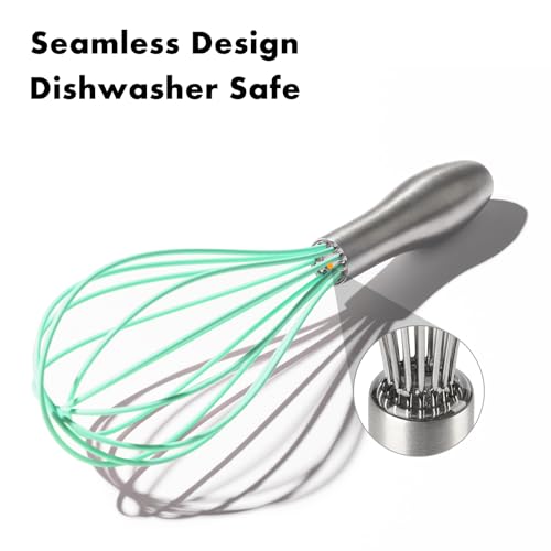 10 Inch Teal Silicone Whisk (10 inch teal)