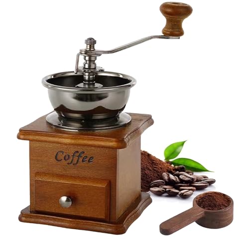 Manual Espresso Coffee Bean Grinder (Flaxen)