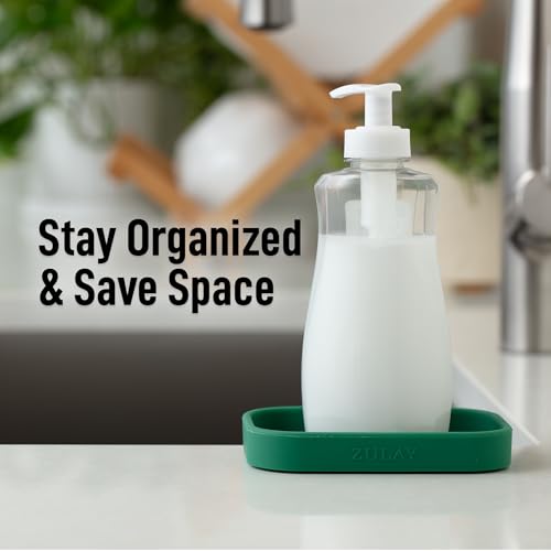Small Silicone Sponge Holder (Pine Green (Small) / Small (4.9x3.3))