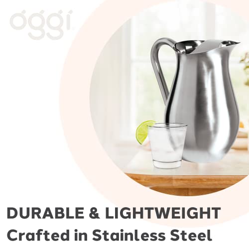 Stainless Steel Pitcher (60 Ounces / Stainless Steel)