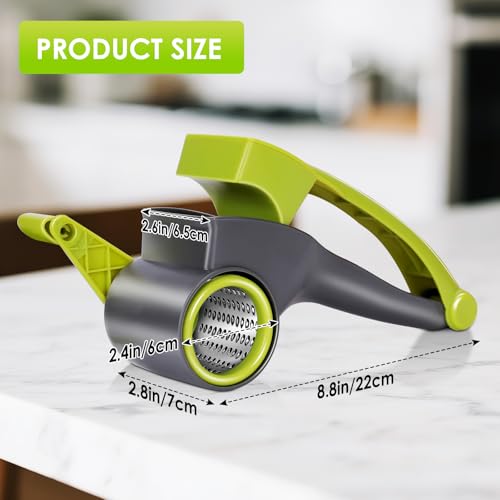 Cheese Grater Hand Crank (Green)