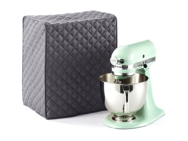 Keepsakes Mixer Cover Dust Protection (Slate Quilted Polyester / 17W x 11D x 15H)