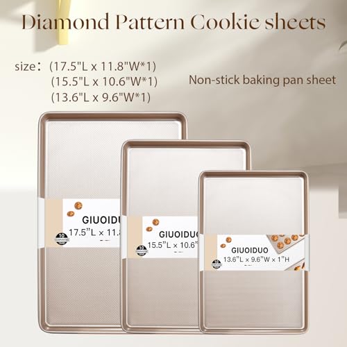 Baking Sheet Set of 3 (3-piece set (17.5X15.5X13.6))