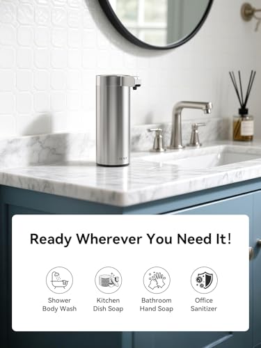 Touchless Automatic Soap Dispenser (Silver)