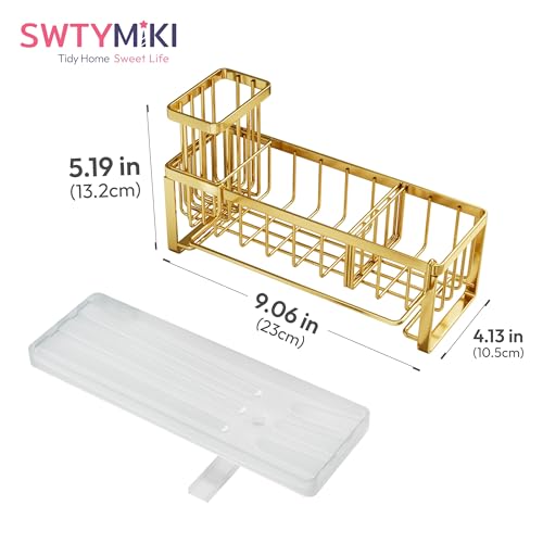 Sponge Holder for Kitchen Sink (Gold / Medium)
