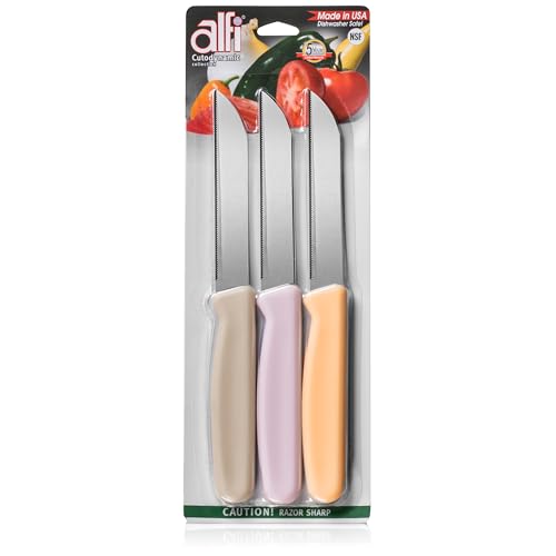 All Purpose Knives Aerospace Precision Pointed Tip (Multicolor (Ash, Lavender, Loquat))