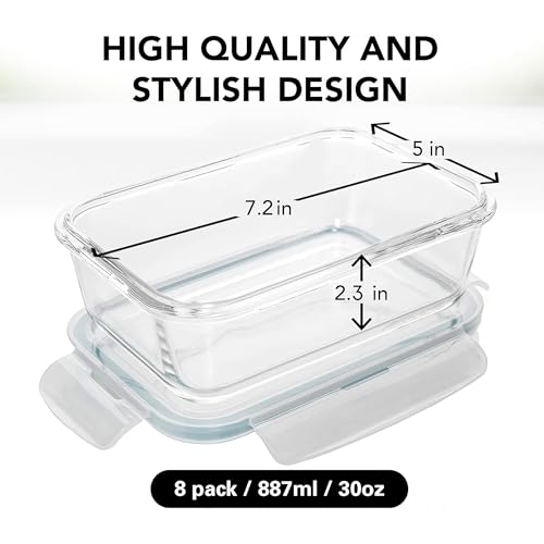 16 Pc Set of 8 (Blue)