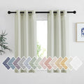 Sage Green Sheer Curtains 48 inches Long (36"W x 48"L (Pack of 2) / Sage Green)