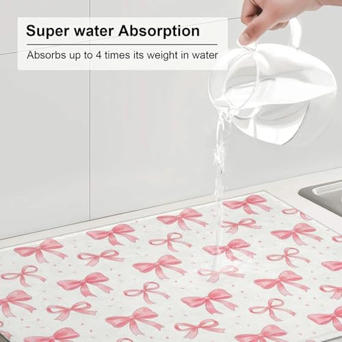 Bow Dish Drying Mat (Bow / 24" x 18")