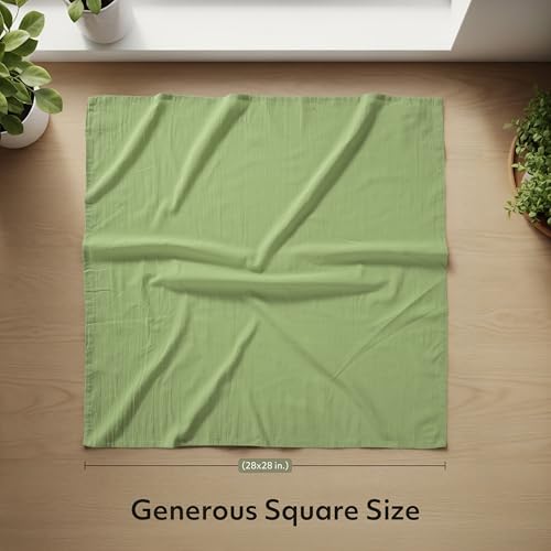 Sage Green Flour Sack Towels [12 Pack (Sage Green / 12 Pack)