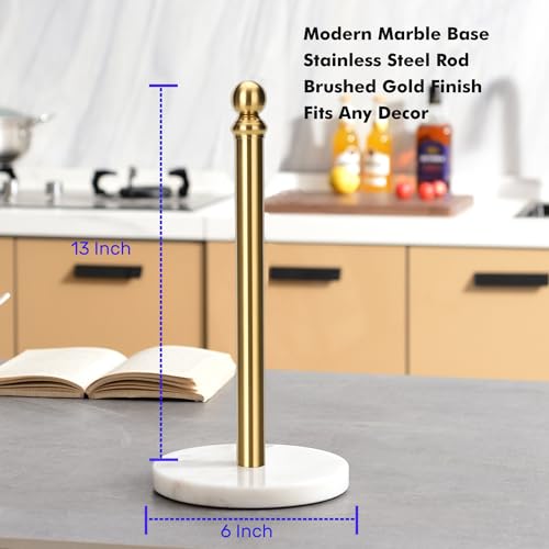 Gold Paper Towel Holder Countertop (Gold)