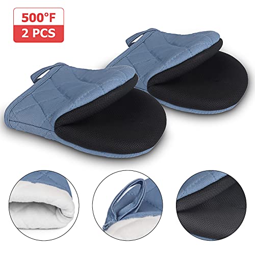 Mini Oven Mitts 2 (Sky Blue / 2 Pieces Set)