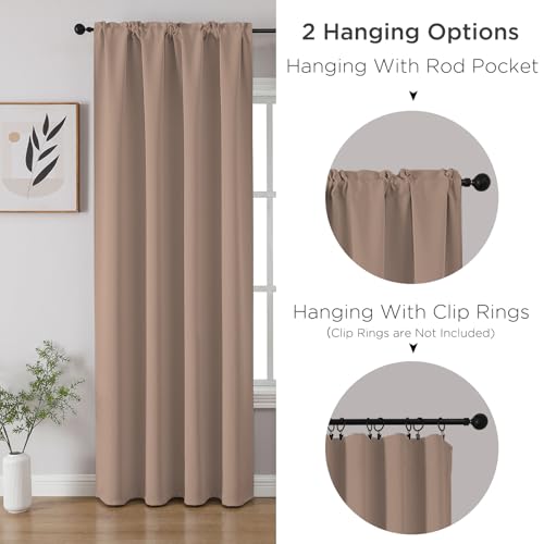 Khaki Blackout Curtains Customize (Khaki / Customsize)