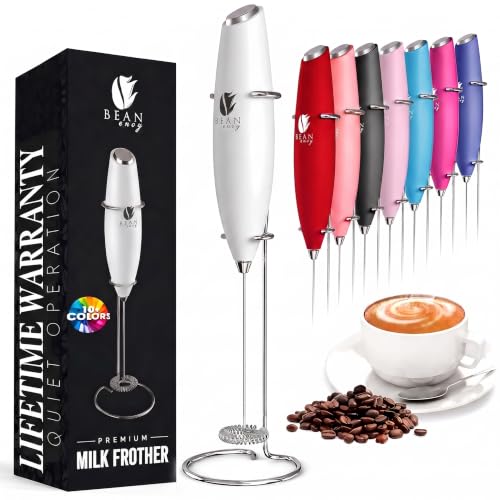 Milk Frother Handheld (White / Classic)