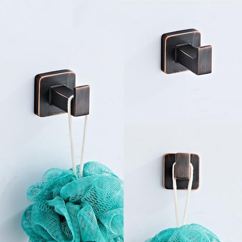 Bathroom Hardware Set 4 Pieces (Oil Rubbed Bronze-4pcs / 23.6Inch)