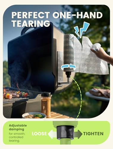 Magnetic Paper Towel Holder for Fridge (Silver)