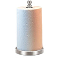 Paper Towel Holder Countertop with Weighted Base (Brushed Nickel)