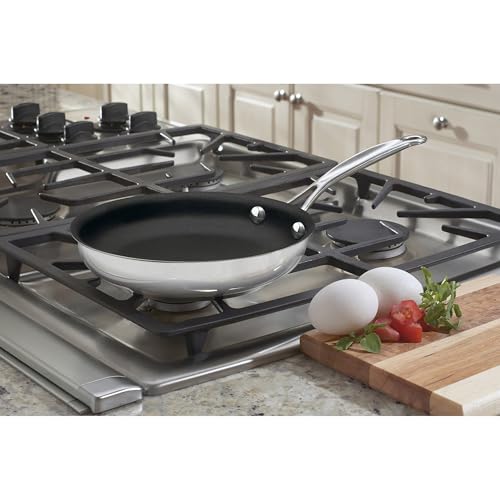 Chef's Classic 8" Stainless Steel Nonstick Skillet engineered with PURELYCERAMIC™ (New 8 Inch Skillet)