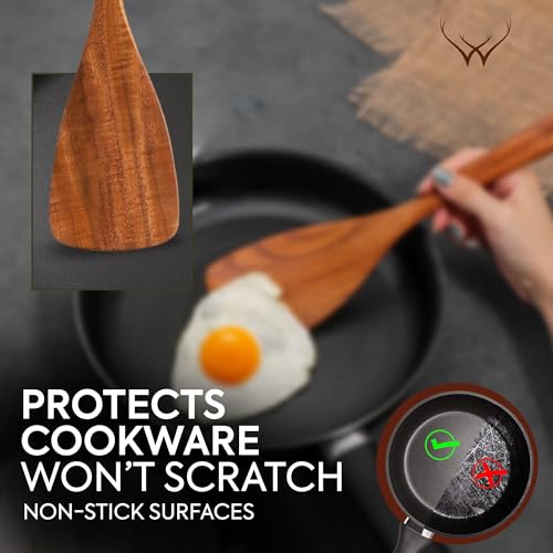 30 Pcs Teak Wooden Utensil Set (30 Pcs Set)
