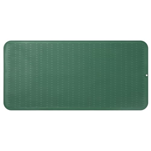 Silicone Dish Drying Mat for Multiple Usage (Green / 36"L x 18"W)