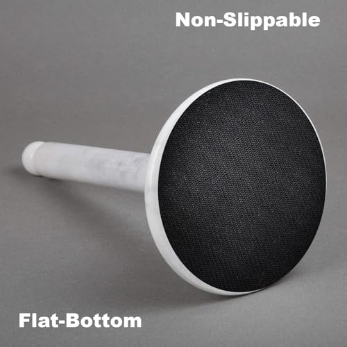 Handmade Marble Paper Towel Holder for Kitchen Countertop (Cloudy White)