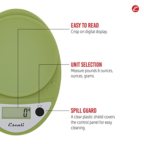 Primo Digital Food Scale Multi (Tarragon Green)