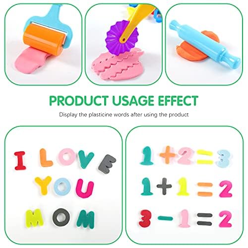Dough Tools 47 PCS Dough Play Tools Set for Kids (Multicolored)