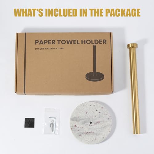 Paper Towel Holder Countertop (River White)
