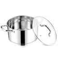 6 Quart Stock Pot with Lid (6 Quarts)