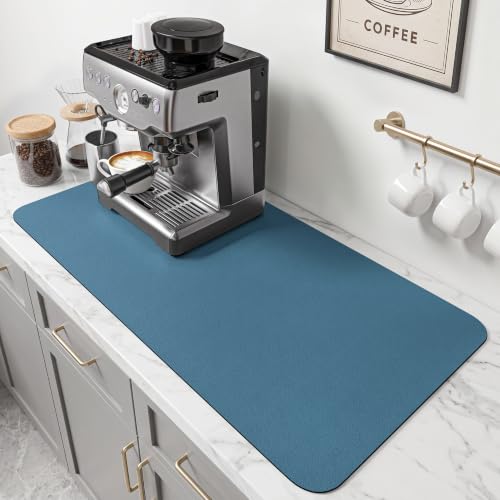 31.5x17 Inch Coffee Mat (Sea Blue / 31.5" x 17")