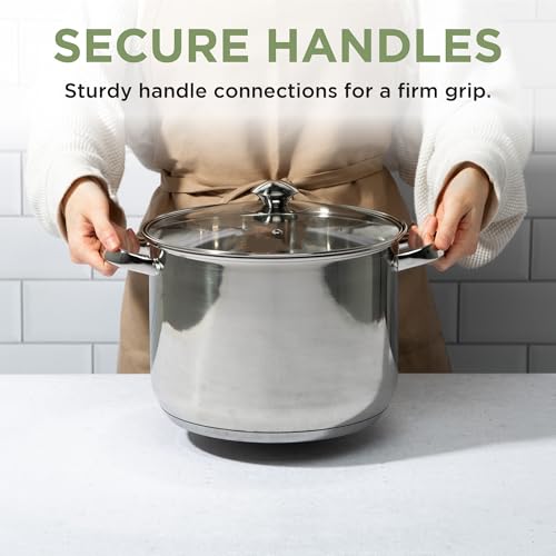 Stainless Steel Stock Pot (8 Quarts)