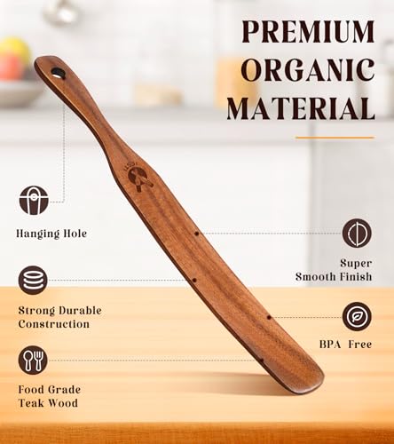 Skinny Spurtle for Sourdough Starter (1Pcs)