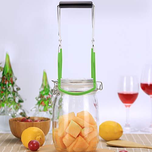 Canning Jar Lifter Tongs (Green)