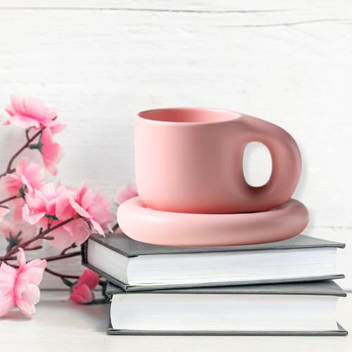 10oz Nordic Ceramic Coffee & Tea Mug (Orange)