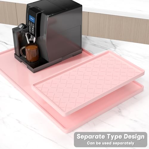 Silicone Coffee Mat (Pink / 24" x 16")