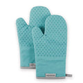 Asteroid Oven Mitt Set (7"x12.5" / Aqua Sky)