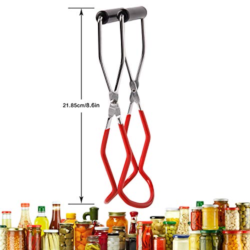 Canning Jar Lifter Tongs (Red)