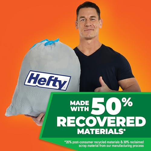 Ultra Strong Recovered Materials 13 Gallon Kitchen Trash Bags