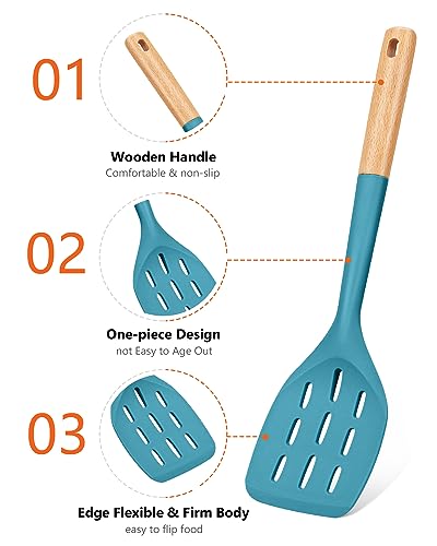 Silicone Spatula (Blue)