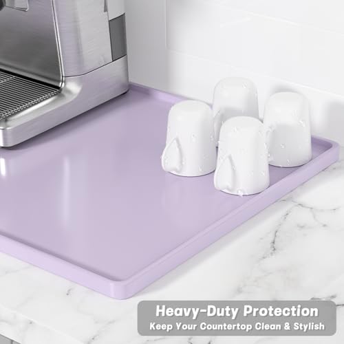 Silicone Coffee Mat (Purple / 16" x 24")