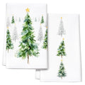 Christmas Decorations Indoor Kitchen Towels Decor Home (Green)