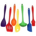 Premium Silicone Kitchen Tool and Utensil Set (7 Piece Set / Assorted)