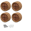 Towel Holder Towel Hooks (4 Pack / Pine Brown)