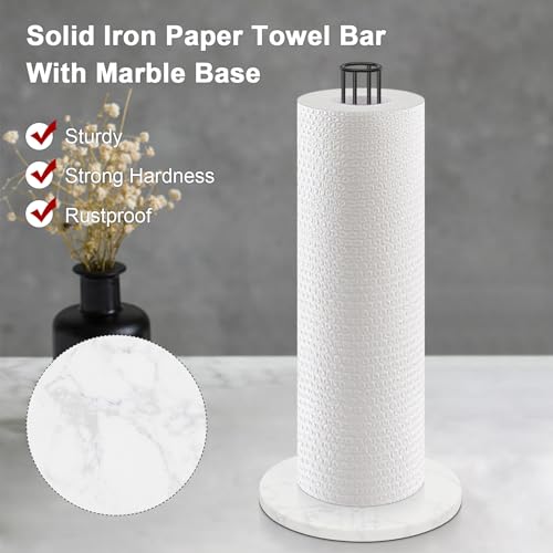 Paper Towel Holder Countertop (Matte Black)