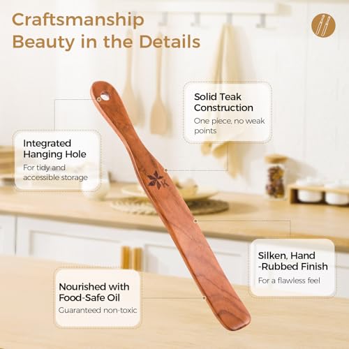 Spurtle for Sourdough Starter (2 Pcs spurtle)
